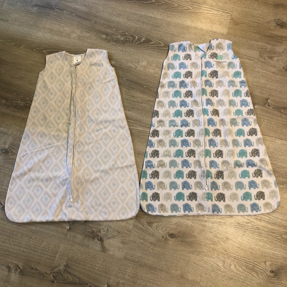 2 Halo Sleep Sacks (Large, 12-18 months)